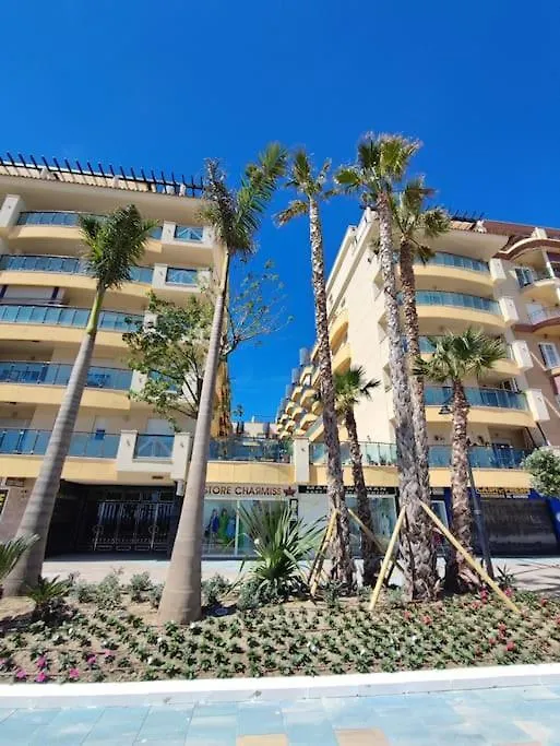 1St Line Of The Beach, La Rada Beach! Ac,Wifi,Terrace, Private Parking Estepona Apartment