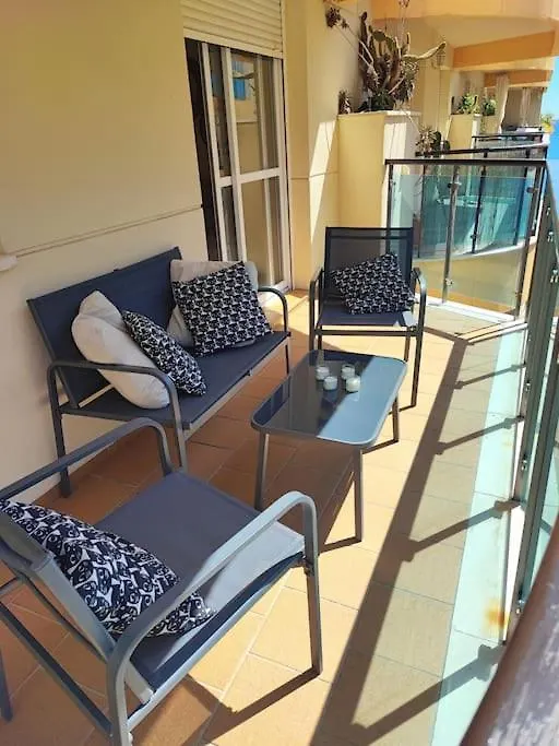 1St Line Of The Beach, La Rada Beach! Ac,Wifi,Terrace, Private Parking Estepona