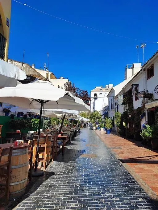 1St Line Of The Beach, La Rada Beach! Ac,Wifi,Terrace, Private Parking Estepona Spain
