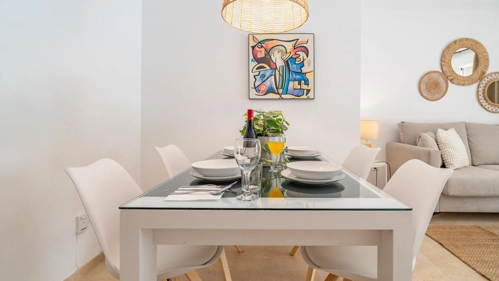 1St Line Of The Beach, La Rada Beach! Ac,Wifi,Terrace, Private Parking Estepona
